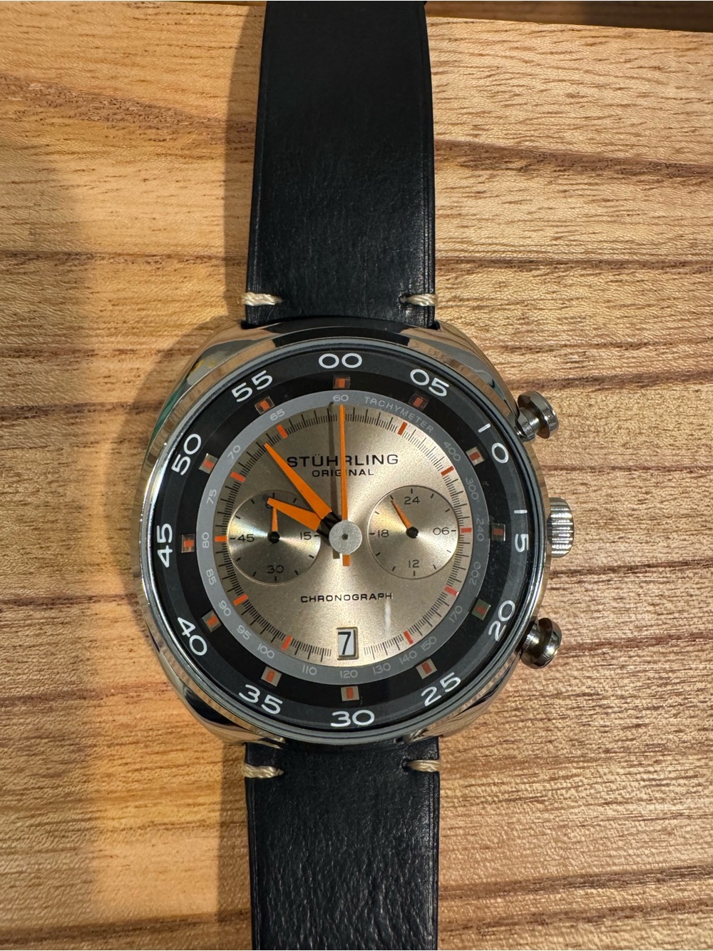 Stuhrling Roadster Chronograph with Tachymeter 44mm